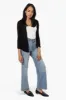 Magazine Long Sleeve Wrap Cardigan - Black sold by Fairweather