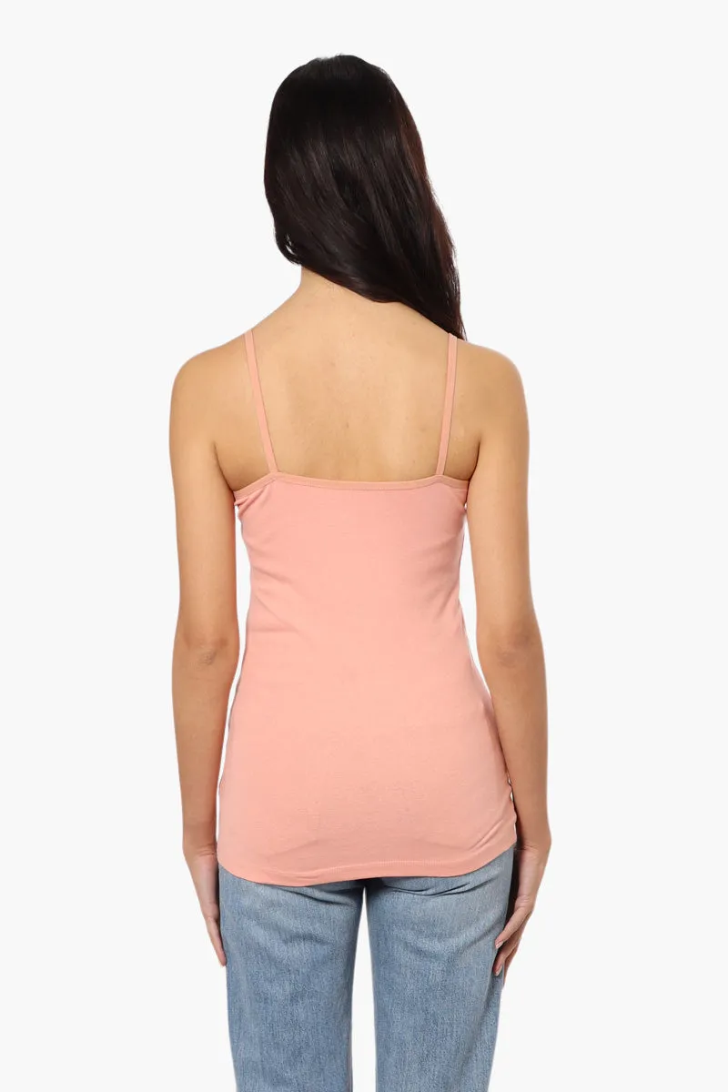 Majora Solid Basic Cami Tank Top - Pink sold by Fairweather product image thumbnail 4