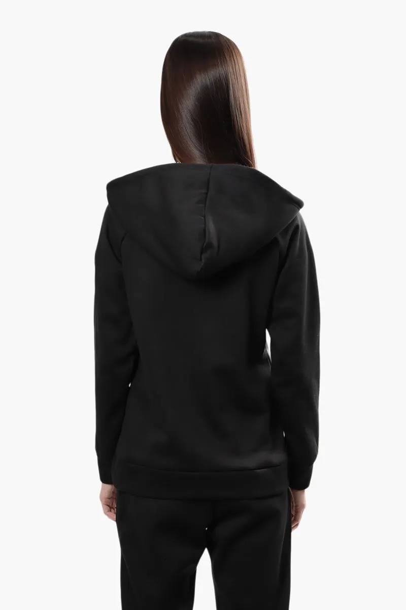 Canada Weather Gear Sherpa Lined Lace Up Hoodie - Black sold by Fairweather product image thumbnail 4