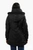 Canada Weather Gear Chevron Stitch Parka Jacket - Black sold by Fairweather