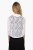 Majora Lace 3/4 Sleeve Shrug Cardigan - White sold by Fairweather