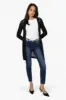 Impress Long Sleeve Crochet Shrug Cardigan - Black sold by Fairweather