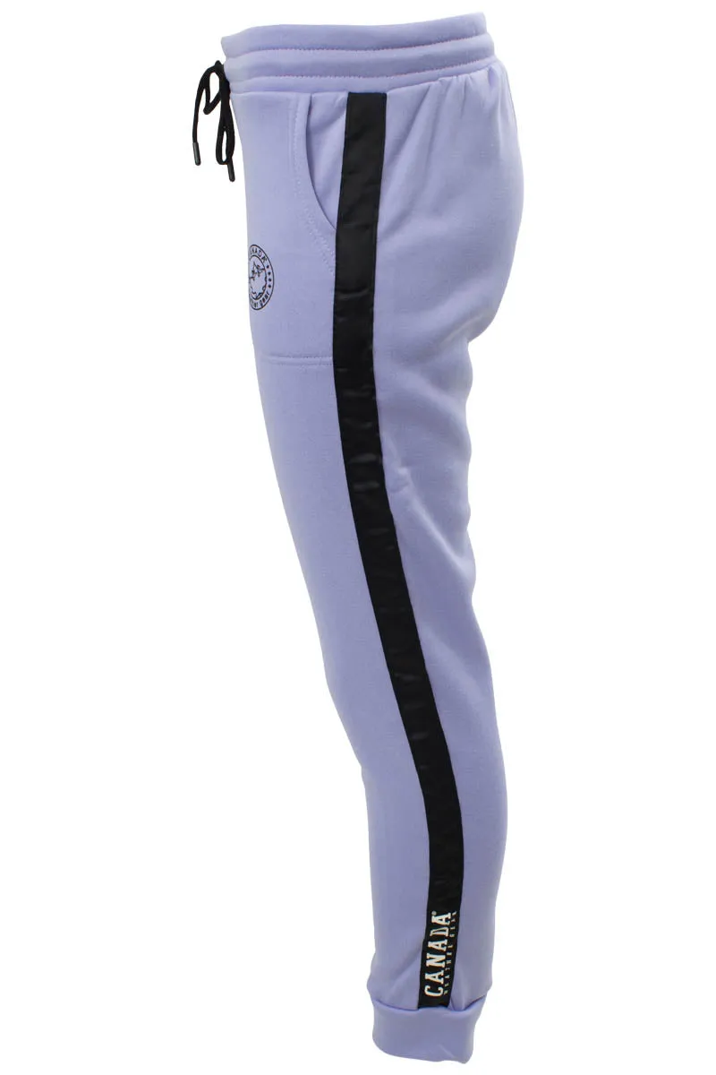 Canada Weather Gear Side Logo Panel Sweatpants - Lavender sold by Fairweather product image thumbnail 2