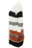 International INC Company Striped Open Front Cardigan - White sold by Fairweather
