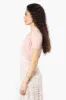 Impress Basic Cap Sleeve Shrug Cardigan - Pink sold by Fairweather