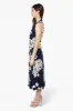 Beechers Brook Sleeveless Front Twist Maxi Dress - Navy sold by Fairweather