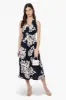 Beechers Brook Sleeveless Front Twist Maxi Dress - Navy sold by Fairweather