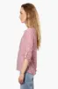Beechers Brook Floral Front Pocket Henley Shirt - Pink sold by Fairweather