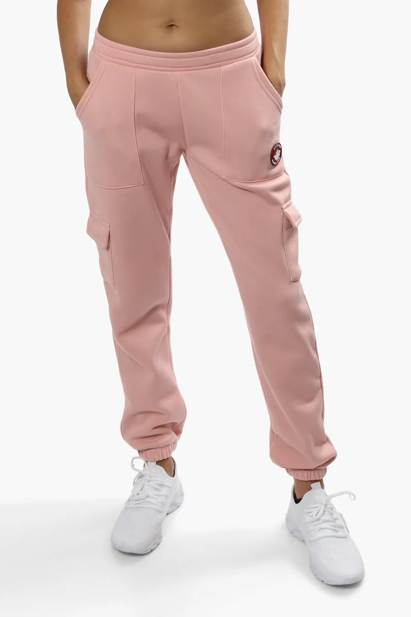 Canada Weather Gear Solid Cargo Joggers - Pink sold by Fairweather