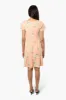 International INC Company Floral Scoop Neck Day Dress - Peach sold by Fairweather
