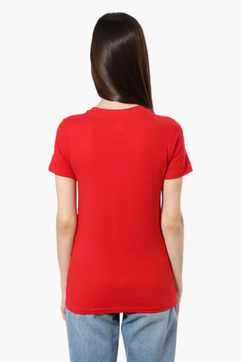 Canada Weather Gear Maple Leaf Print Tee - Red sold by Fairweather product image thumbnail 4