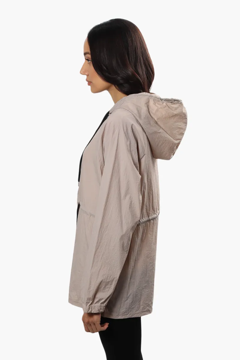 Canada Weather Gear Hooded Windbreaker Lightweight Jacket - Beige sold by Fairweather product image thumbnail 3