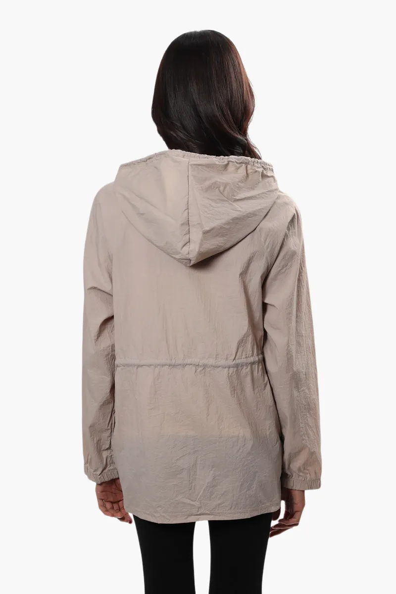 Canada Weather Gear Hooded Windbreaker Lightweight Jacket - Beige sold by Fairweather product image thumbnail 4