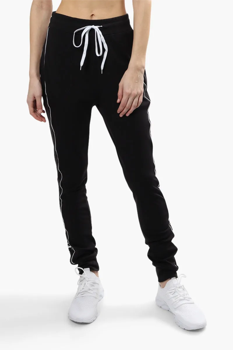 Canada Weather Gear Solid Side Panel Joggers - Black sold by Fairweather