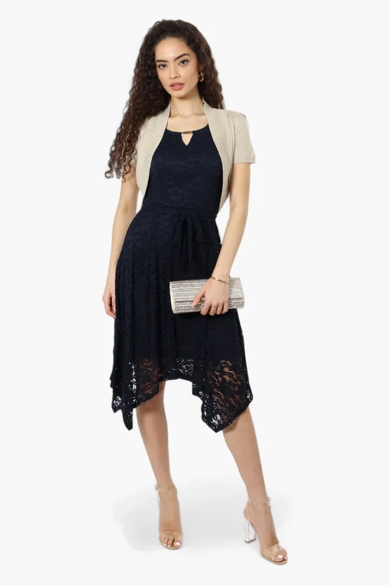 Impress Basic Cap Sleeve Shrug Cardigan - Beige sold by Fairweather product image thumbnail 2