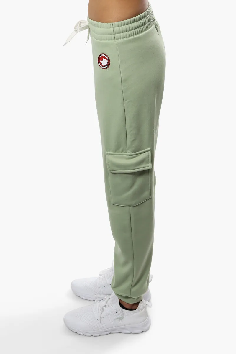 Canada Weather Gear Tie Waist Cargo Joggers - Green sold by Fairweather product image thumbnail 3