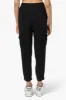International INC Company Tie Waist Cargo Pocket Jogger Pants - Black sold by Fairweather