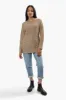 International INC Company Knit Crewneck Pullover Sweater - Camel sold by Fairweather