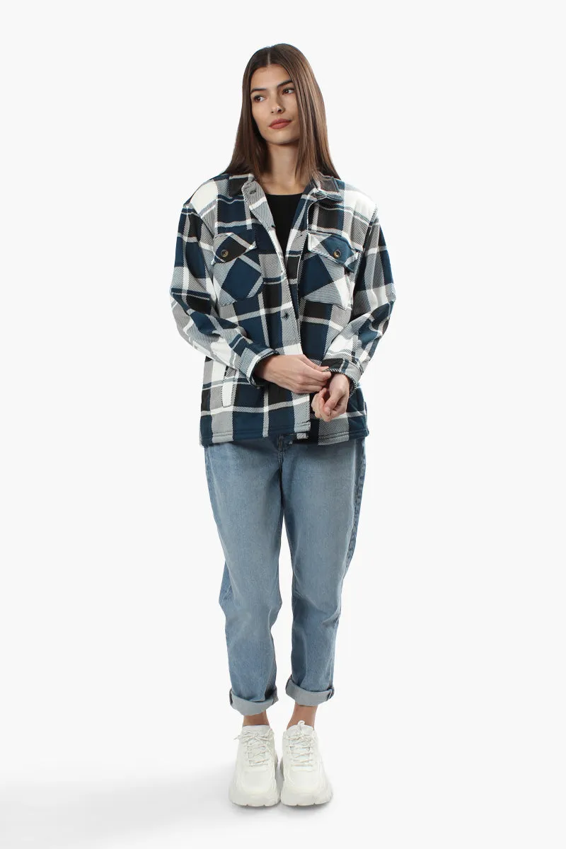 Canada Weather Gear Plaid Lightweight Jacket - Navy sold by Fairweather product image thumbnail 2