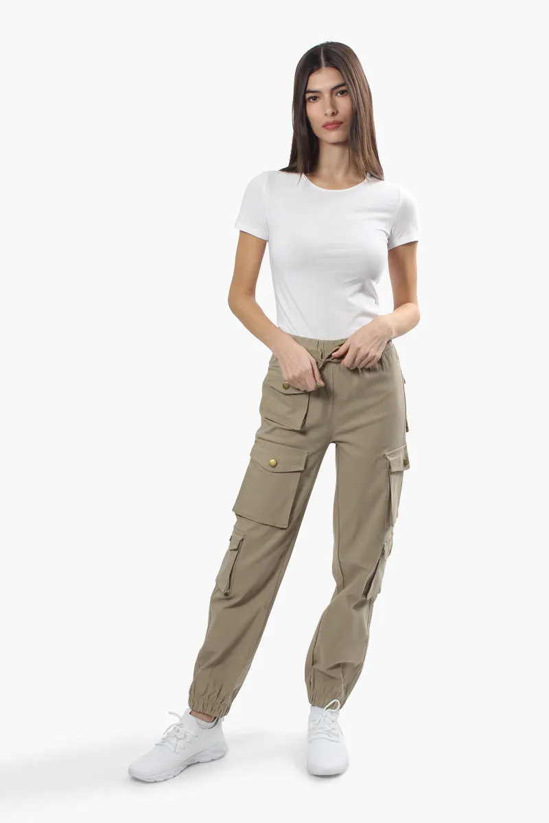 Urbanology Flap Pocket Cargo Pants - Beige sold by Fairweather product image thumbnail 2