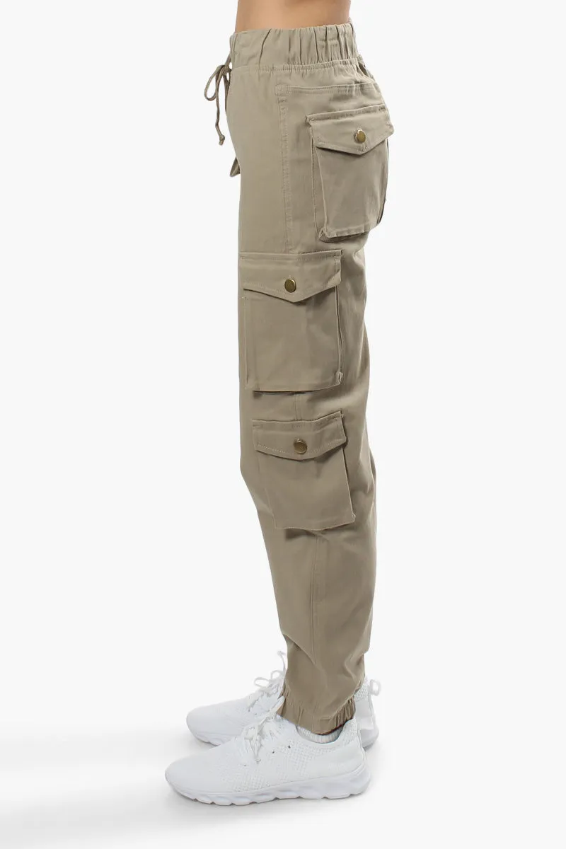 Urbanology Flap Pocket Cargo Pants - Beige sold by Fairweather product image thumbnail 3
