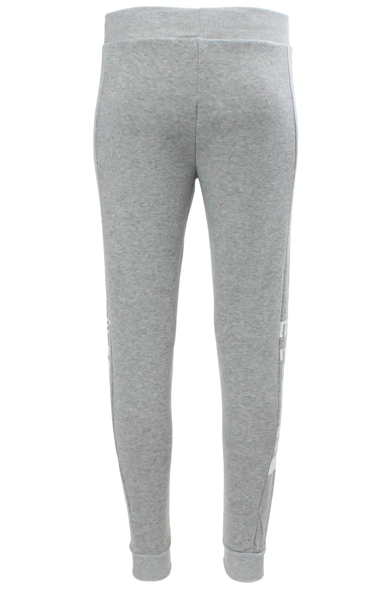 New Look Solid Side Print Sweatpants - Grey sold by Fairweather product image thumbnail 3