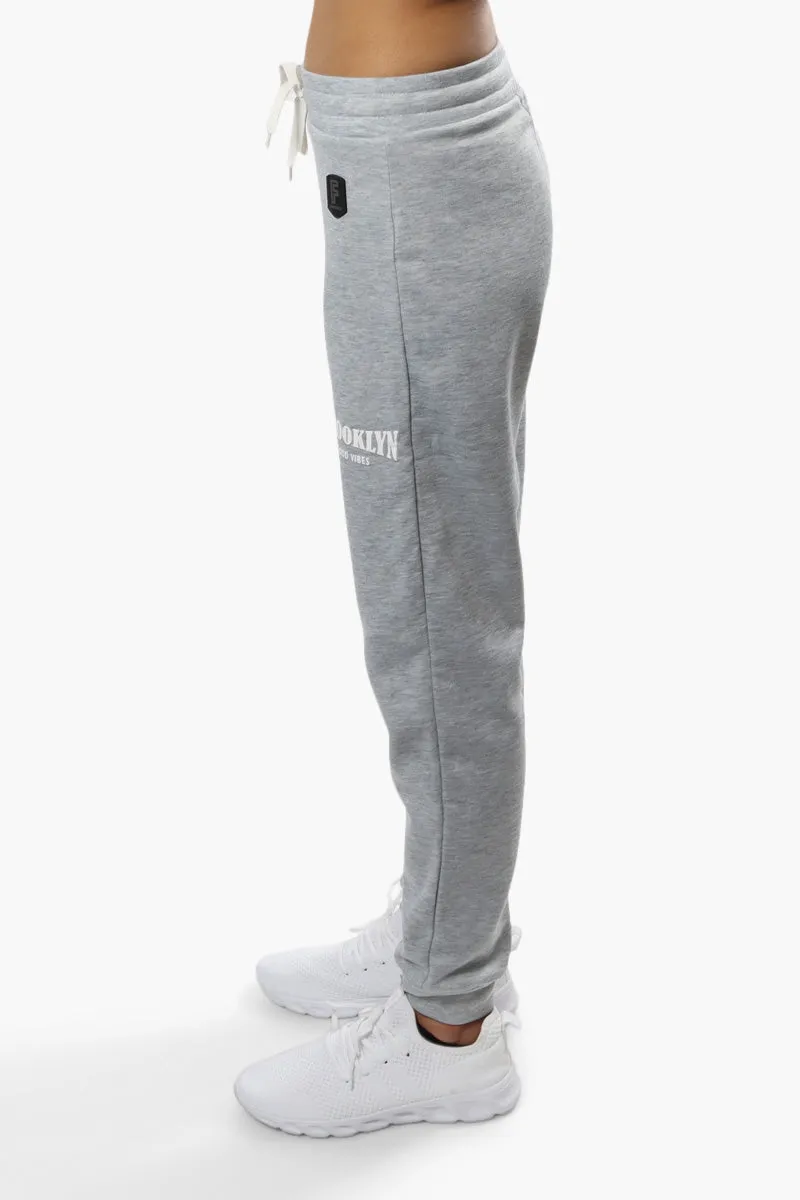 Fahrenheit Brooklyn Print Joggers - Grey sold by Fairweather product image thumbnail 3