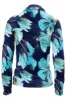 Floral Cinched Front Button Down Shirt - Navy sold by Fairweather