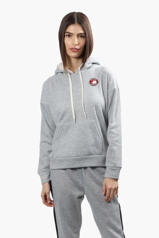 Canada Weather Gear Sherpa Lined Hoodie - Grey sold by Fairweather