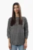 Majora Braided Sleeve Pullover Sweater - Grey sold by Fairweather