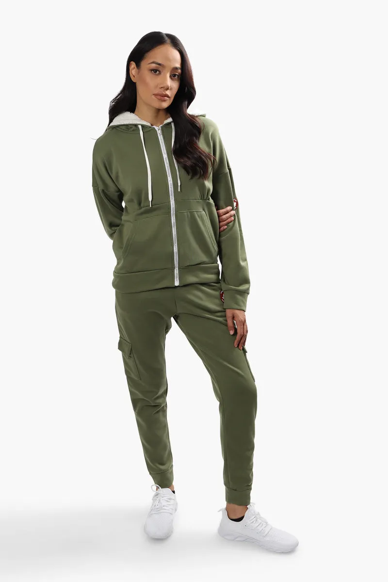 Canada Weather Gear Tie Waist Cargo Joggers - Olive sold by Fairweather product image thumbnail 2