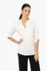 Beechers Brook Flap Pocket Roll Up Sleeve Shirt - White sold by Fairweather