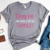 Heaven Don't Miss it For The World Sparkle Tee sold by Faithful and Co.