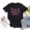 Heaven Don't Miss it For The World Sparkle Tee sold by Faithful and Co.