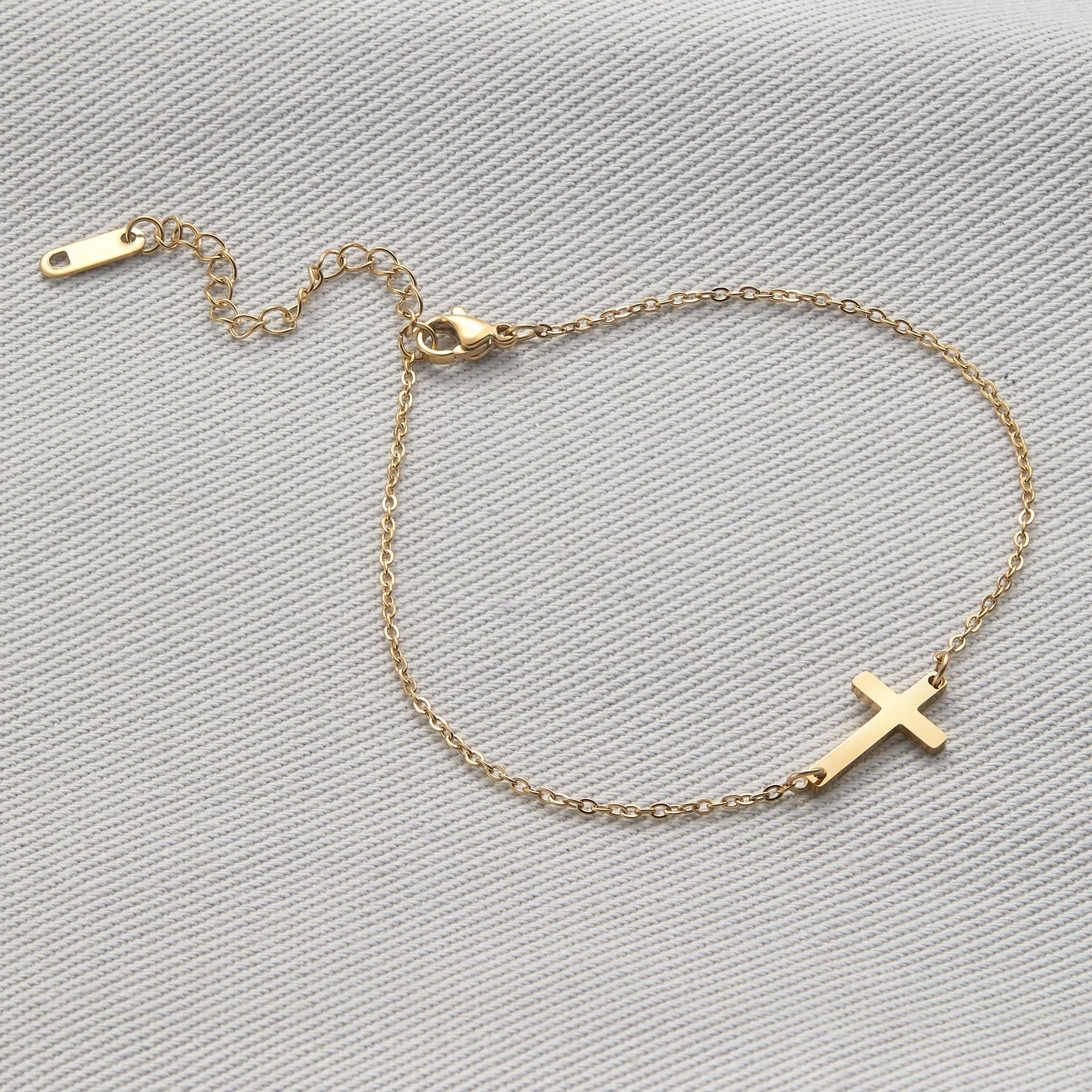 Free Gift - Cross Charm Bracelet sold by Faithful and Co. product image thumbnail 5