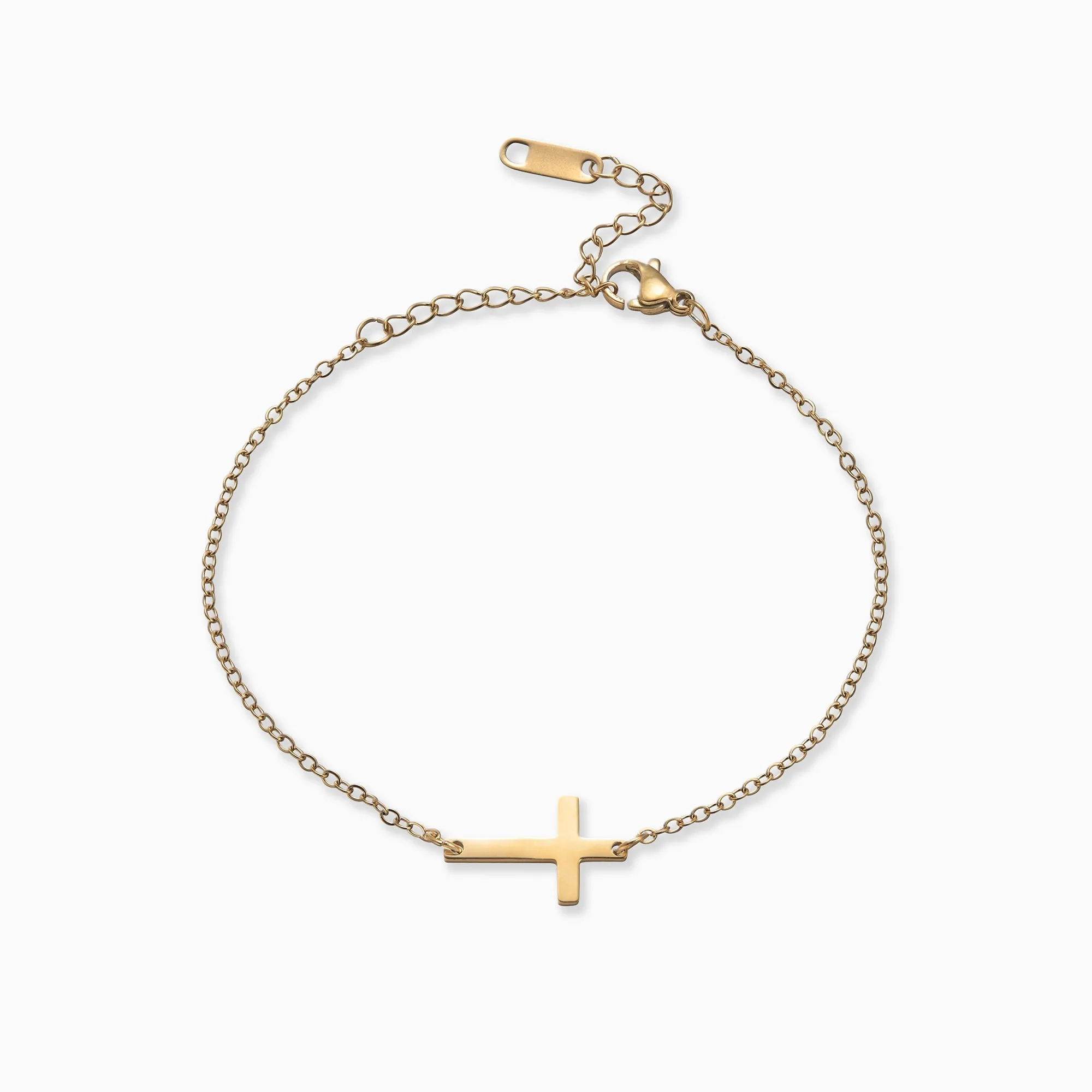 Free Gift - Cross Charm Bracelet sold by Faithful and Co. product image thumbnail 2