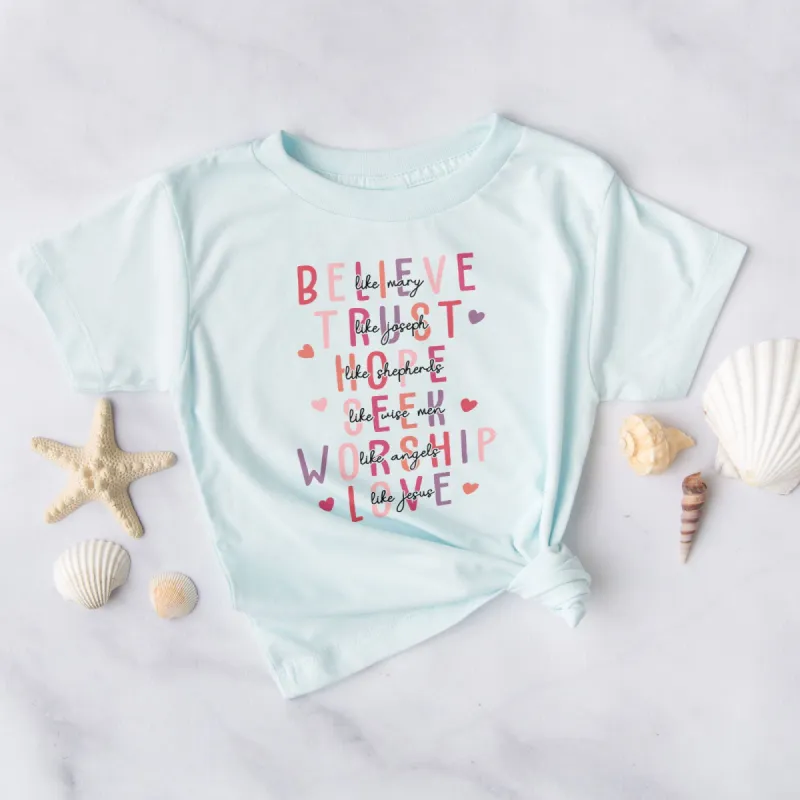 Valentine's Verses Tee sold by Faithful and Co.