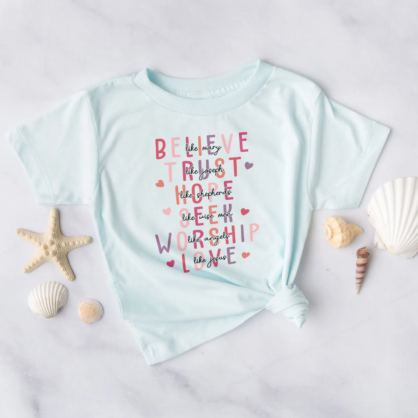 Valentine's Verses Tee sold by Faithful and Co.