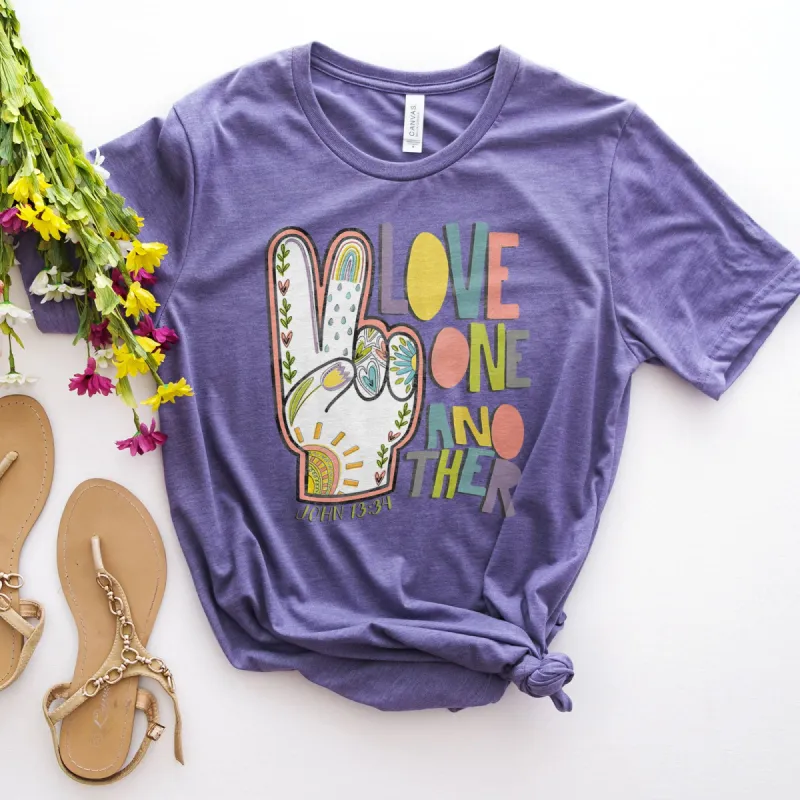Love One Another Tee sold by Faithful and Co.