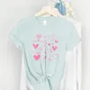 Doodle Hearts Tee sold by Faithful and Co.