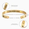 Joshua 1:9 Never Alone Cuff Bracelet sold by Faithful and Co.