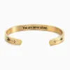 Joshua 1:9 Never Alone Cuff Bracelet sold by Faithful and Co.