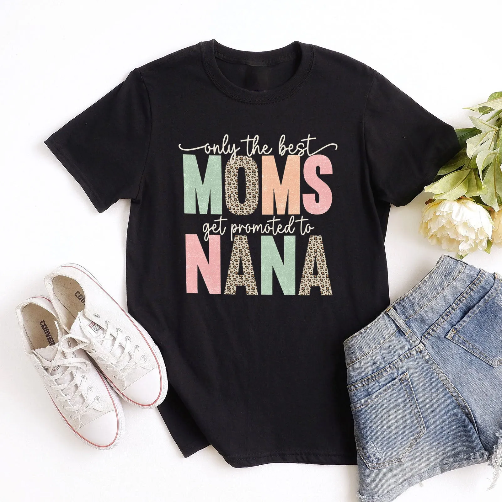 Only The Best Moms Get Promoted Tee sold by Faithful and Co.