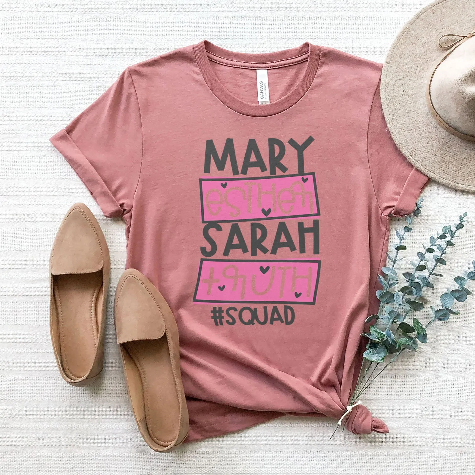 Mary Esther Sarah Ruth Tee sold by Faithful and Co. product image thumbnail 5