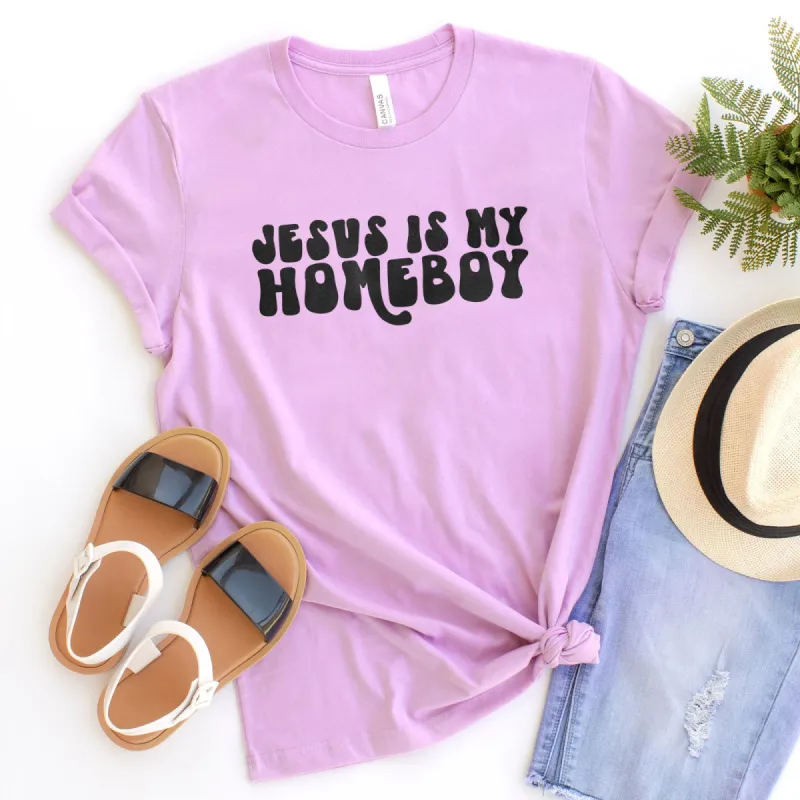 Jesus Is My Homeboy Tee sold by Faithful and Co.
