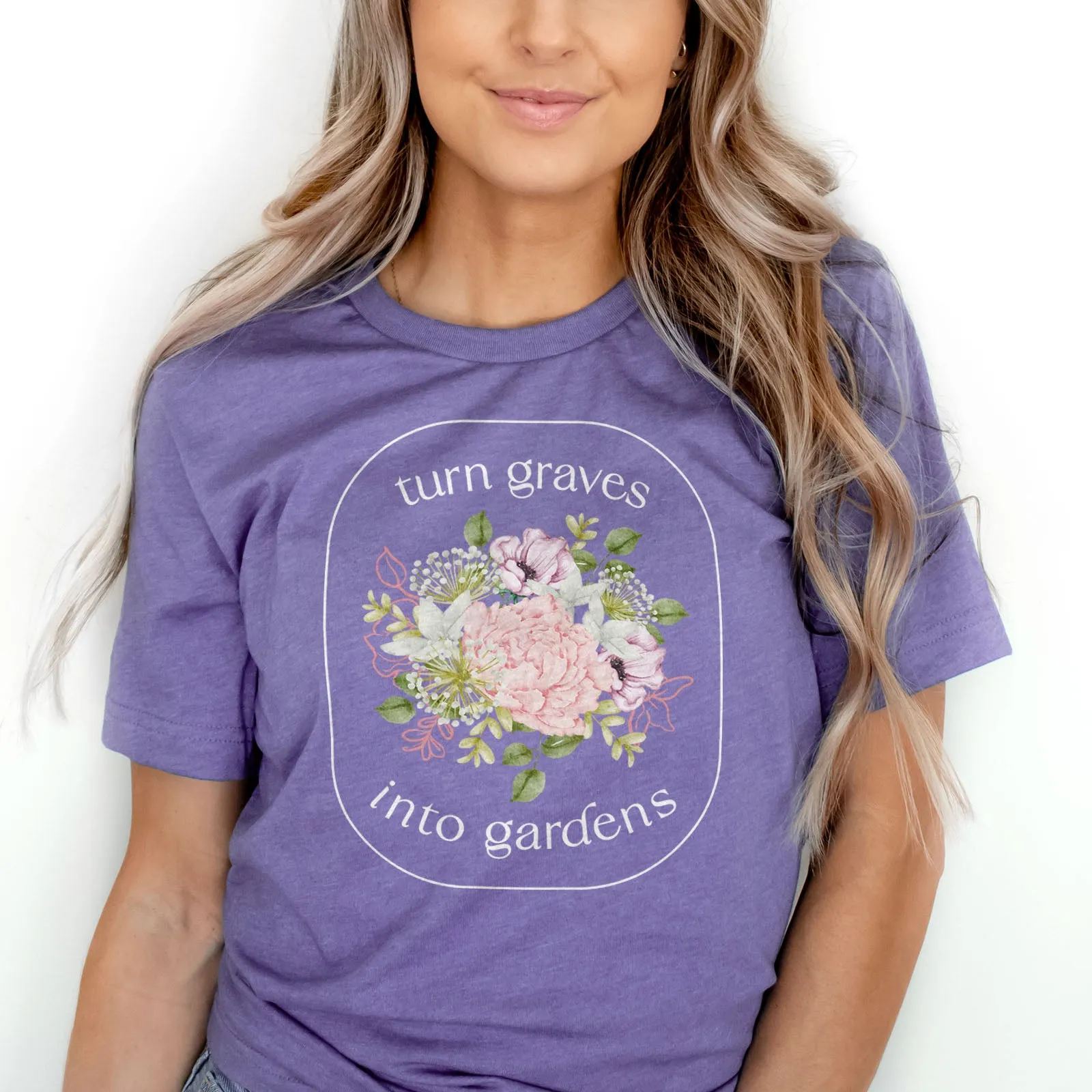 Turn Graves Into Gardens Tee sold by Faithful and Co. product image thumbnail 3