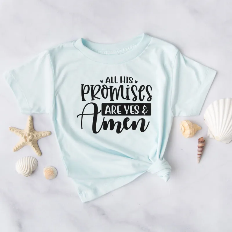 Promises: Yes And Amen Tee sold by Faithful and Co.