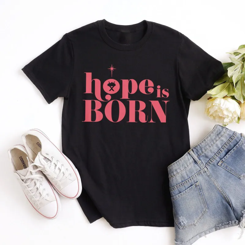 Hope is BORN Tee sold by Faithful and Co.