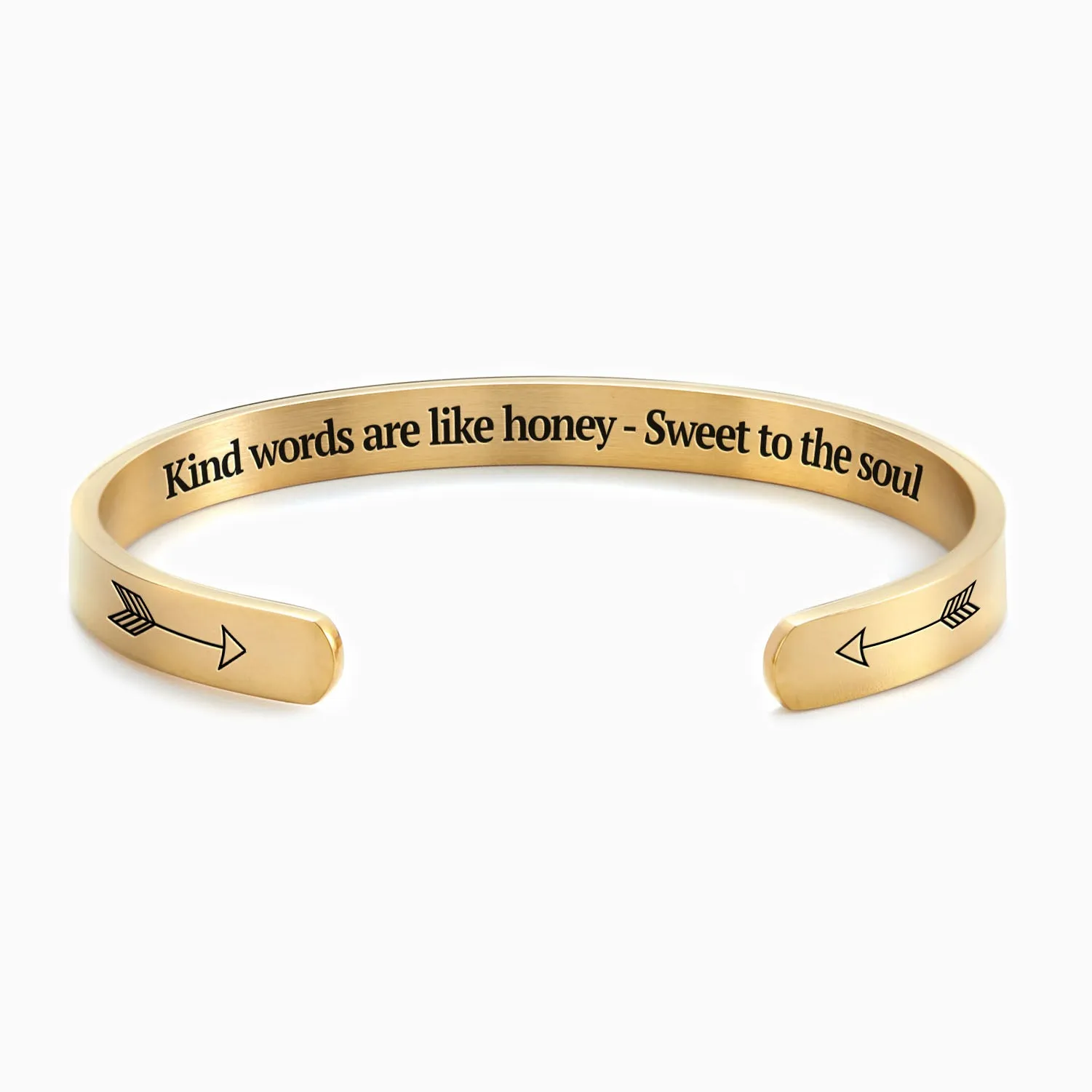 Kind Words Are Like Honey - Sweet To The Soul Cuff Bracelet Cuff Bracelet sold by Faithful and Co.