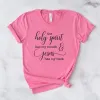 The Holy Spirit Has My Mouth & Jesus Has My Back Tee sold by Faithful and Co.